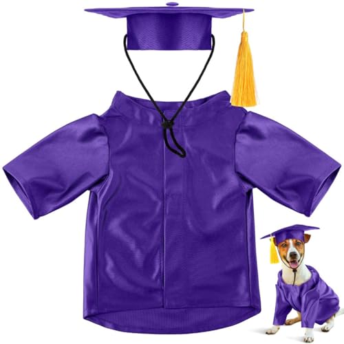 Disfraz de graduación para perro TiaoBug talla XL