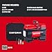 CRAFTSMAN 12V Portable Tire Inflator, Digital Air Compressor Pump with Gauge & LED Light, 150 PSI Auto Shut-Off, Compact Air Pump for Car, Motorcycle, Bike & Sports Balls