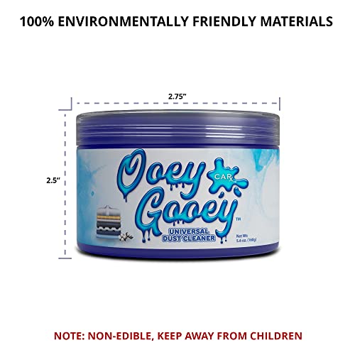 Carx Ooey Gooey Cleaning Gel For Cleaning Car Interior - Perfect Keyboard Cleaner Gel To Make Your Car Shine - Auto Interior Cleaner - 7 Oz (Clean Linen) #TOP2