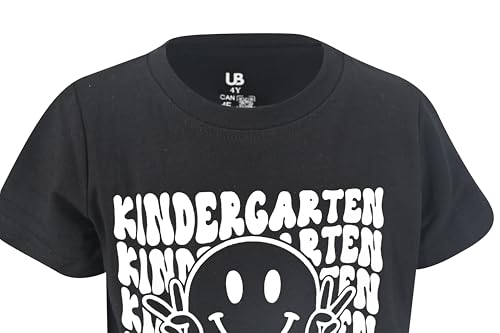 Image of Unique Baby Boys Kindergarten Vibes Only Back to School T Shirt
