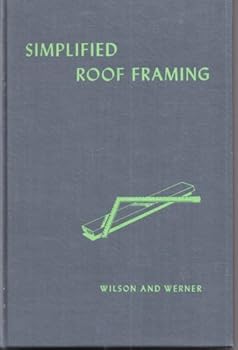 Hardcover Simplified Roof Framing (Illustrated with Line Drawings) Book