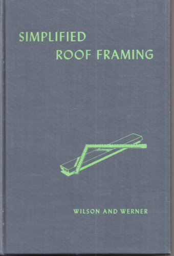 Simplified Roof Framing (Illustrated with Line ... B000VNK67S Book Cover