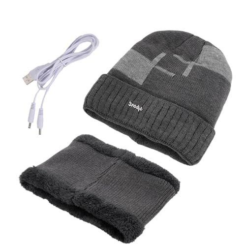 Bonnet chauffant électrique idéal pour le ski et la pêche en hiver