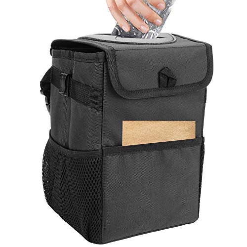 Color You Compartimiento del coche, contenedor de basura impermeable del coche Organizador portátil del bolso de los desperdicios del coche 6L, Bbq al aire libre, oficina, hogar, viajando etc