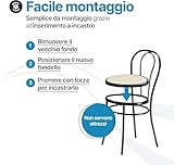 Zoom IMG-2 tomaino fondelli sedia rotondi ricambi Zoom IMG-2 tomaino fondelli sedia rotondi ricambi