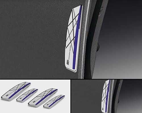 Image of GFX Car Door Edge Protector Guard Scratch (4Pcs) Mercury Sports Blue