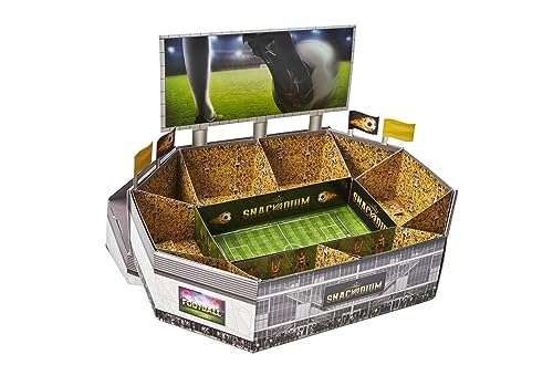 Generisch SNACKADIUM Pro Fußball Snackstadion Fanartikel Bundesliga ür spannende Fußballabende/Snackstadion für echte Fußballfans (Dortmund)