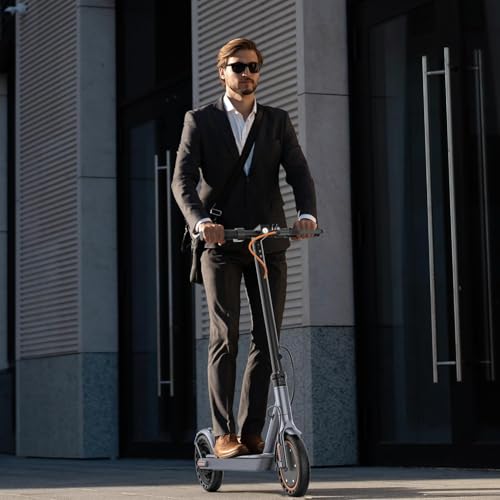 Image of VOLPAM Electric Scooter, 350W /500W /800W /1000W /250W Powerful Motor & 19 /22 / 9 MPH Top Speed, 16-28-10 Miles Long Range, Folding E Scooter Choice
