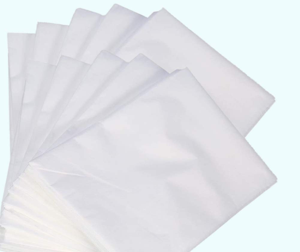 DRAPS DE LIT JETABLES 80 X 200 CM - TRES DOUX ET ABSORBANTS - RÉSISTANTS - POUR TABLES DE MASSAGE, TATOUAGE