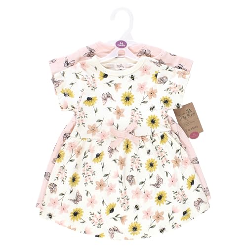 Image of Touched by Nature Girls, Toddler, Baby and Womens Organic Cotton Short-Sleeve and Long-Sleeve Dresses