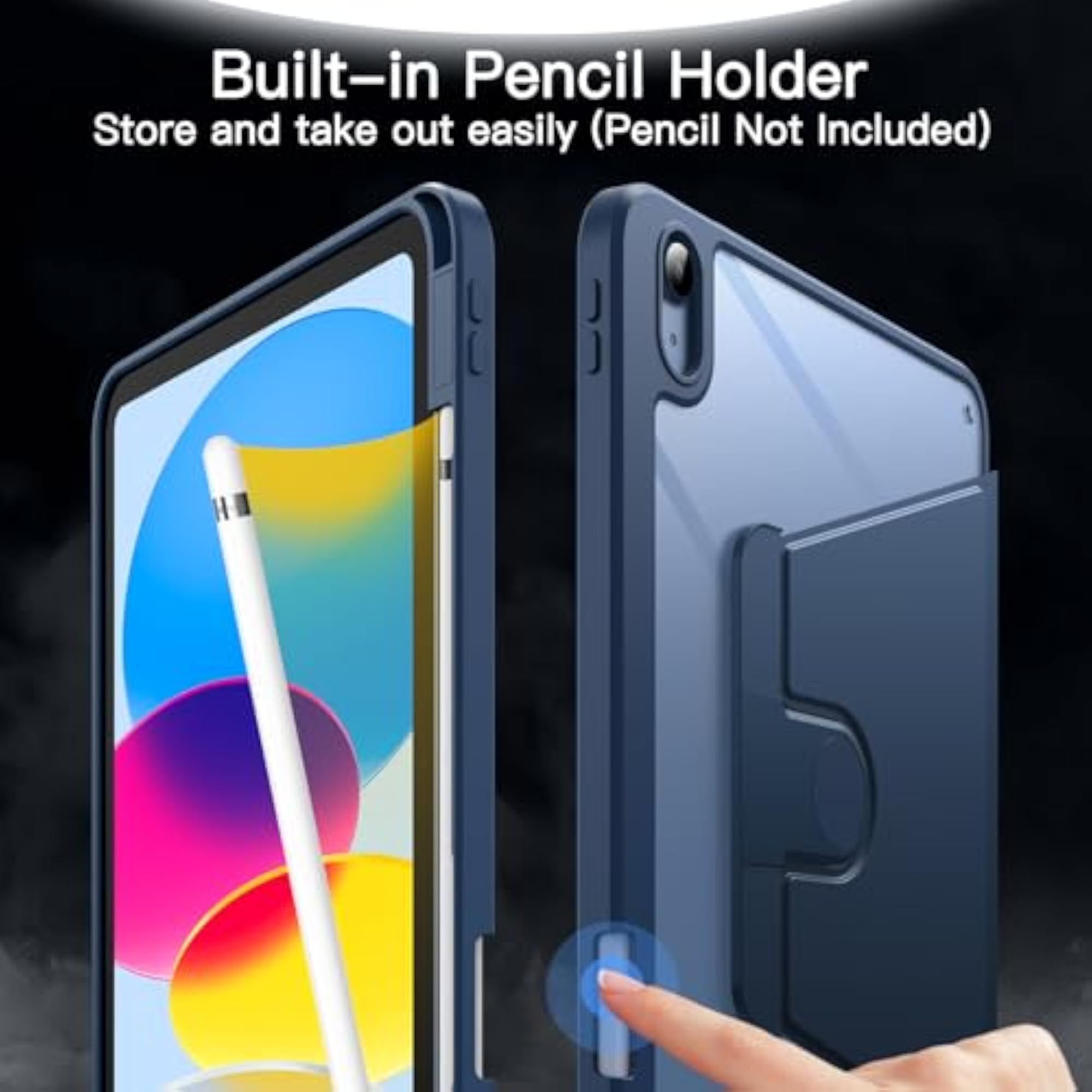360 Rotating Case for iPad 11th/10th Gen