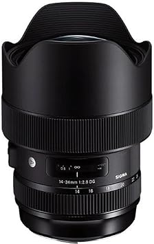 Sigma 14-24mm f/2.8 DG HSM Art Lens for Canon EF 7PC Accessory Bundle Includes Manufacturer Accessories + Lens Cap Keeper + More