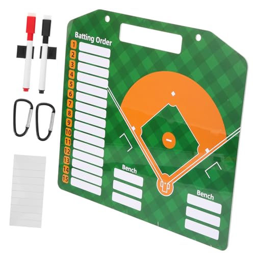 GALPADA Baseball Training Equipment Board Multifunction Handle Portable Dry Erase Board Kit for
