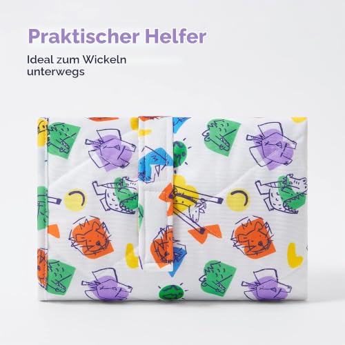Bambino Mio Wickelunterlage unterwegs, faltbare Wickelmatte für Babys – Ansicht 3