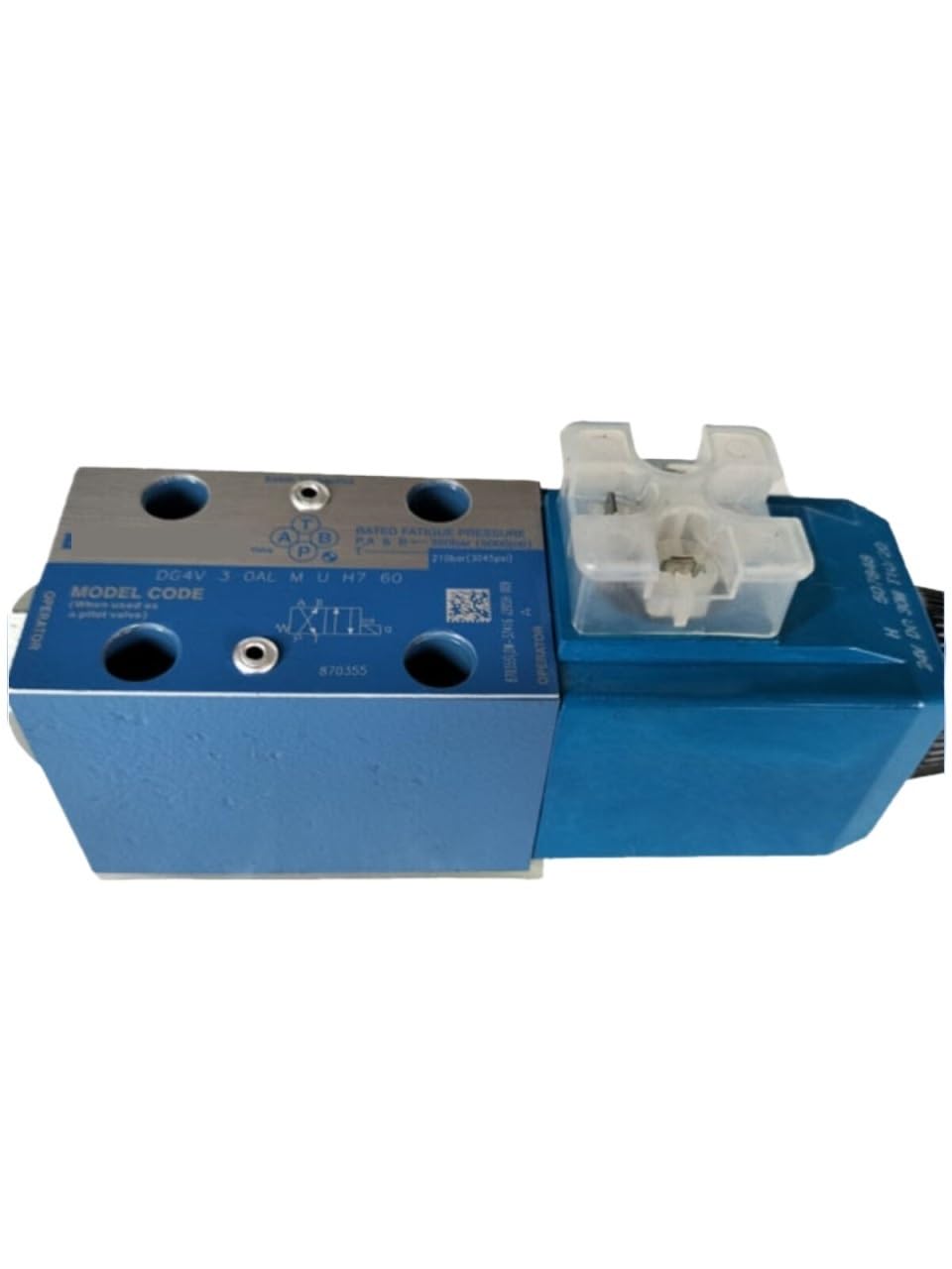 Iznidugk One Color Dg4v-3-0Al-M-U-H7-60 Electromagnetic Directional Valve 1Pcs