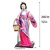Chinese Doll for Girl, Asia Doll Decoration with Bracket Shoes, Headdress, Oriental 12inch for Birthday Wedding Valentine's Day