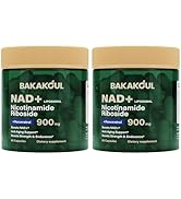 BAKAKOUL NAD Supplement - Liposomal Nicotinamide Riboside, Resveratrol, Quercetin, NAD Nicotinami...