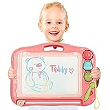  TTMOW Magnetische Maltafel für Kinder Geschenk (Rosa)