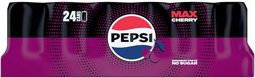 Max Cherry No Sugar Cola Cans 24 x 330ml