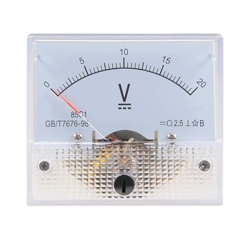 Voltmètre CC à aiguille 85C1 indicateur analogique de tension continue 0-10V - 3