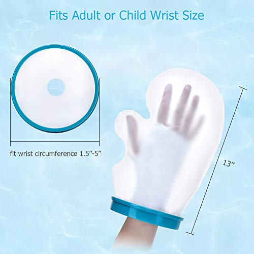 image for Doact Hand Cast Cover for Shower Bathing, Waterproof Cast Protector Re