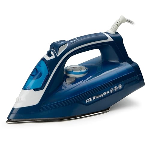 Orbegozo SV 2685 Plancha de Vapor 2600W, Vapor Continuo, Golpe de Vapor, Suela de INOX, Vapor Vertical, Sistema Anti Cal, Autolimpieza, Pulverizador, Regulador de Temperatura, Depósito 350 ml