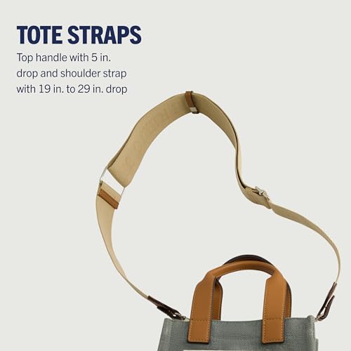Image of True Religion Tote Bag, Women's Mini Travel Shoulder Bag with Adjustable Strap