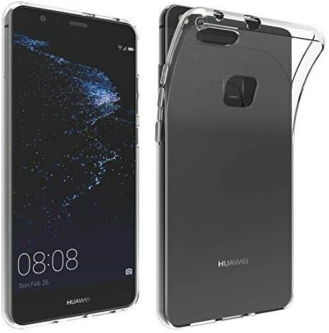Captor Cover Trasparente per Huawei P10 Lite, Custodia TPU in Silicone Flessibile Morbida e Sottile, Protezione di alta qualità con Bordo Rialzato per Schermo e Fotocamera