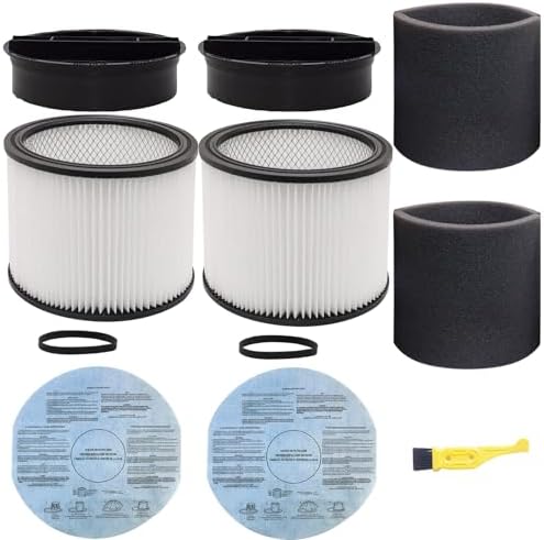 Amazon.com: 90304 90350 Shop Vac HEPA Cartridge Replacement Filter ...