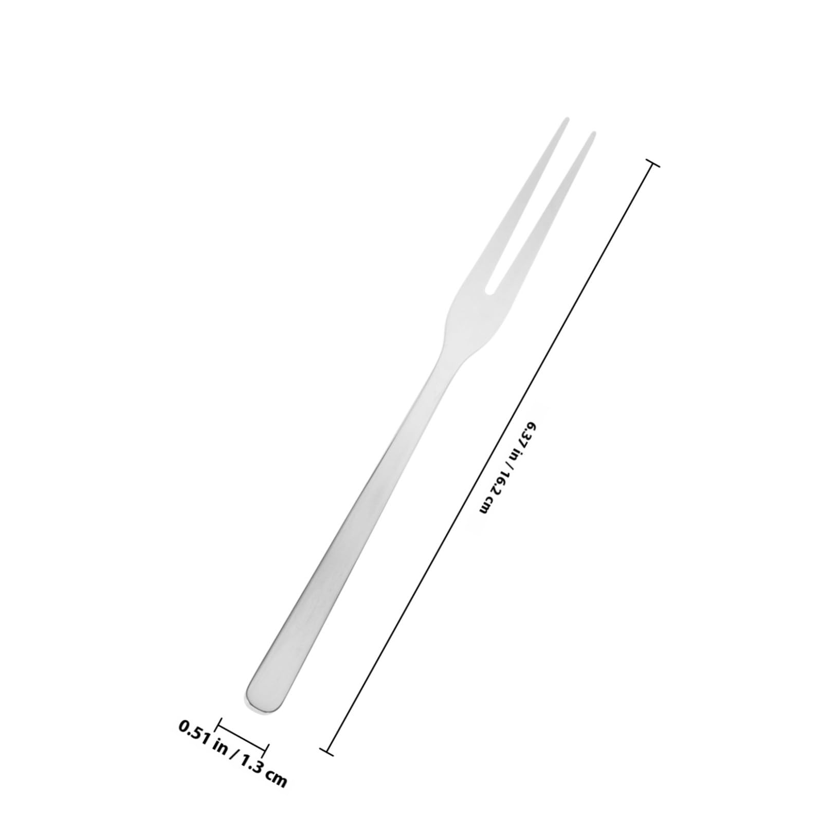 8 pezzi Forchette Dessert in Inossidabile Forchettine Frutta e Insalata Design Ergonomico per Antipasti e Dolci per Feste e Ristoranti