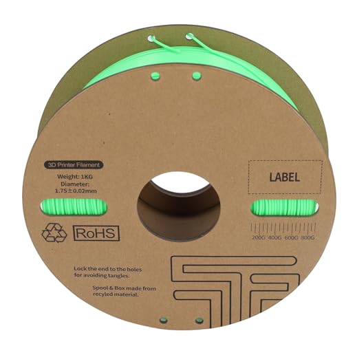 Filament PLA vert 1.75 mm idéal pour modélisme et robots