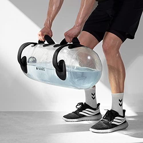 Navaris-Aqua-Bag-for-Workouts-Fitness-Training-Workout-Aquabag-with-Handles-Fill-with-Water-to-Adjust-Weight-44-lbs-or-77-lbs
