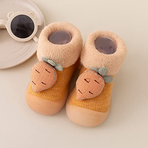 Baby Boys Girls Cute Cartoon Socks Shoes Toddler Fleece Warm ShoesThe Floor Socks Non Slip Shoes Baby Shoes2