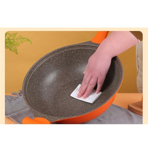 Wok antiadherente con mango desmontable miniatura 3
