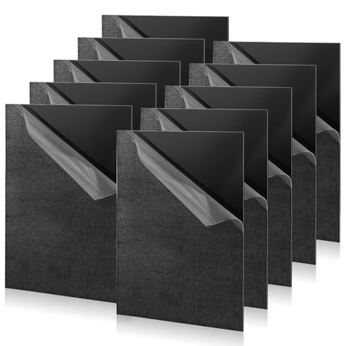Plaque Acrylique pour Projet Présentation et Peinture DBREAKS Lot de 10 Feuilles