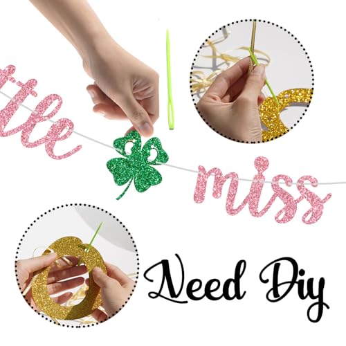 Bannière Little Miss Shenanigans trèfle pour Saint-Patrick - 8