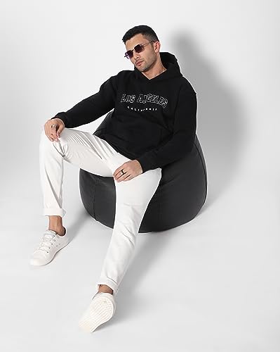Image of BE SAVAGE Oversize Baggy Hoodie (Los Angeles) Hoodie for Men Winter Wear