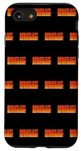 Margate City, New Jersey Retro 80s Style Case for iPhone SE (2020) / 7 / 8