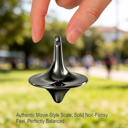 Image of Gyroscope Levitating Gadgets for Adulthood Men, Magnetic Levitation Device with Inception Spinning Top, Premium Stainless Steel Construction for Movie Memorabilia Collection and Home Office Display