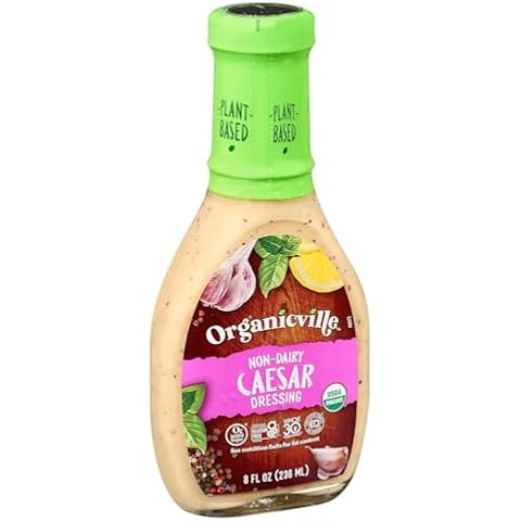 ORGANICVILLE Organic Non-Dairy Caesar Dressing, 8 FZ Cover