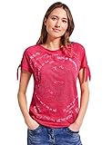 Das Damenshirt ist ein echter Hingucker und die Ziersteine auf der Vorderseite sind ein tolles Detail
