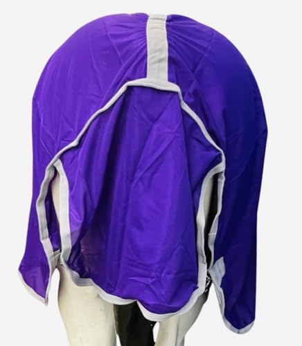 Image of Heavy Duty Horse Fly Sheet with Neck and Detachable Belly Band | Summer Sheet (74, Purple)
