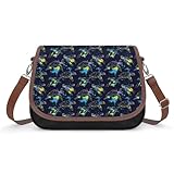 Taille et capacité : mesure 31 x 10,9 x 22,1 cm pour les essentiels quotidiens sans vous sentir encombrant. Fonctionne comme un petit sac à imprimé tortue aquarelle, petit sac pour femme, sac à main de taille moyenne pour femme, sac à bandoulière moyen pour femme, et un sac à main quotidien pour une prise en main rapide