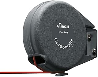 Vileda Cordomatic Linka do Prania, Tworzywo Sztuczne, Czarny, 15 metrów