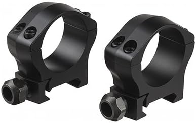 Warne Mountain Tech 1 inch, 30mm, 34mm, 35mm, 40mm Scope Optic Rings (34mm-Low)