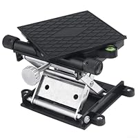 SPORTARC 9,1 x 9,1 cm Oberfräsenhebe-Basis, Labor-Hebebühne, Aluminium-Router-Tischhebebühne, Holzbearbeitung, Gravur, Labor, Hebeständer