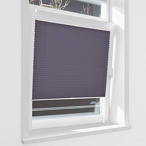 HOMEDEMO Plissee Klemmfix Jalousie ohne Bohren Cover