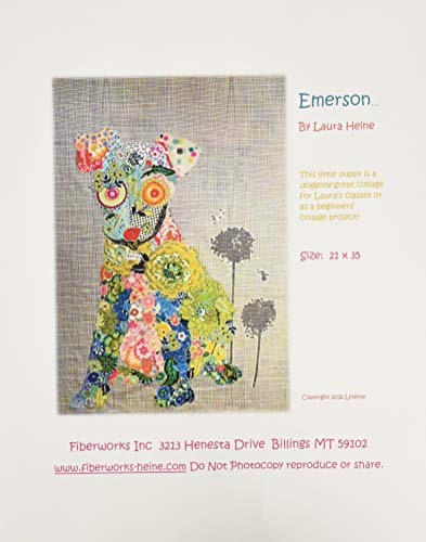 Fiberworks Emerson Puppy Collage Pattern #TOP4