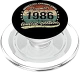 40° compleanno assolutamente fantastico dal dicembre 1986 vintage popsockets popgrip per magsafe