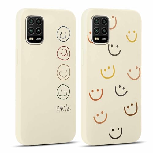 Yoedge 2 Pièces Coque pour Xiaomi Mi 10 Lite 5G 6,57